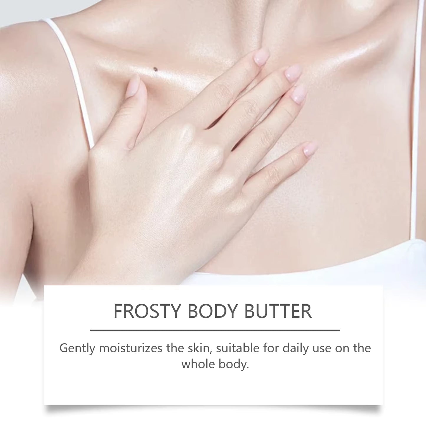 Shea Butter Body Cream Ultra-Hydrating Daily Nourish Skin Lasting Moisturizer Reduce Dryness Soft Body Skin Cream Easy to Absorb