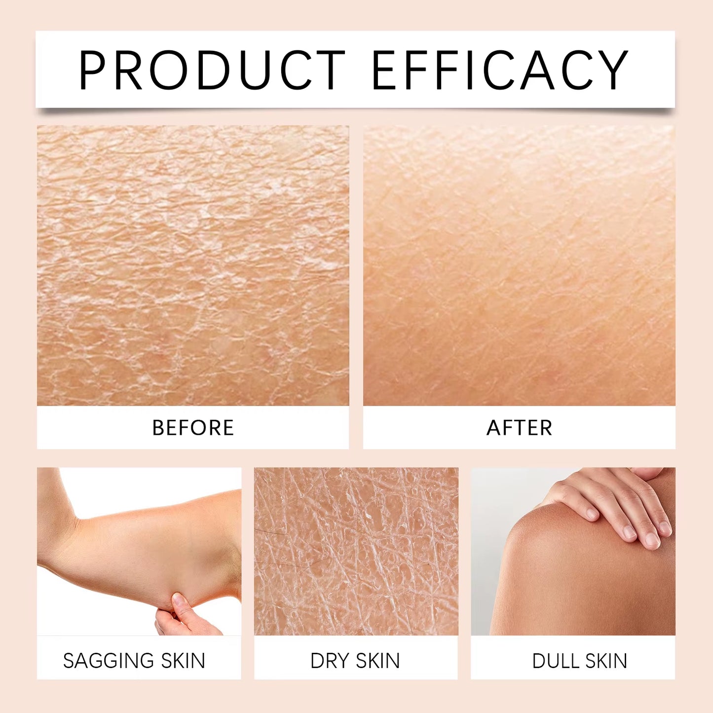 Shea Butter Body Cream Ultra-Hydrating Daily Nourish Skin Lasting Moisturizer Reduce Dryness Soft Body Skin Cream Easy to Absorb