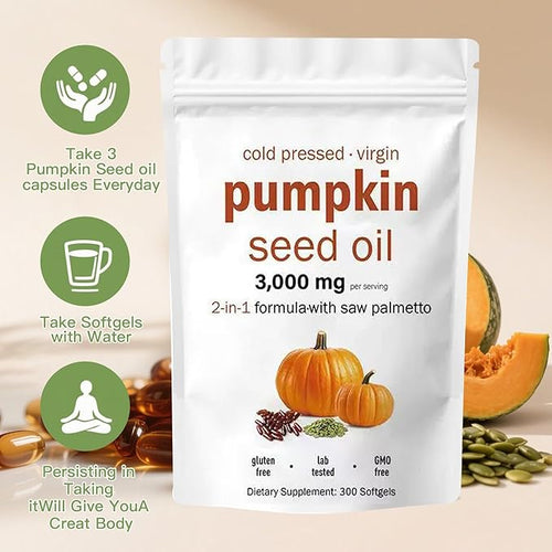Dremia Pumpkin Seed Oil Capsules