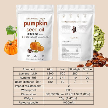 Dremia Pumpkin Seed Oil Capsules
