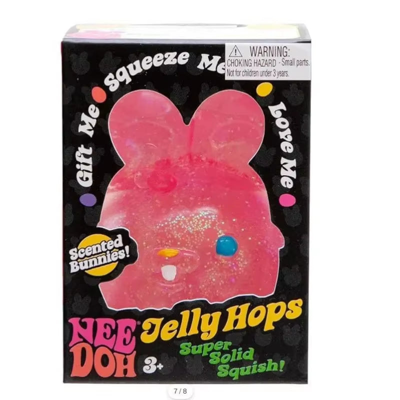 NEE DOH 9 Styles Squishy Fidget Toys Soft Squeeze Sensory Toy Easter Valentine Stress Relief Gift for Kids Adults