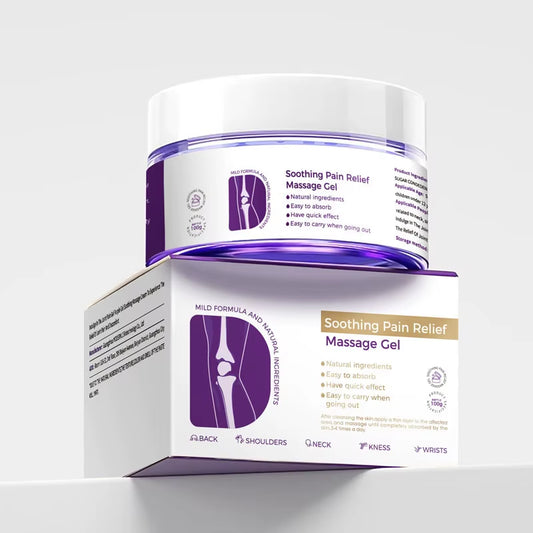 Joint Gel Purple Gel,Soothing Massage Cream,Joint Activities Throughout the Body Soothes Knees Lumbar Neckhands and Feet