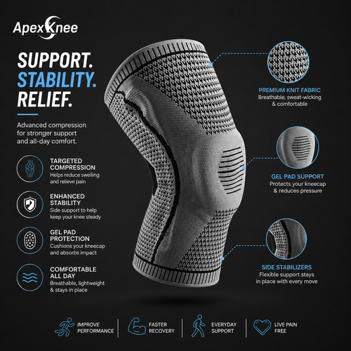 Instantly Relieve Knee Pain ApexKnee pro™