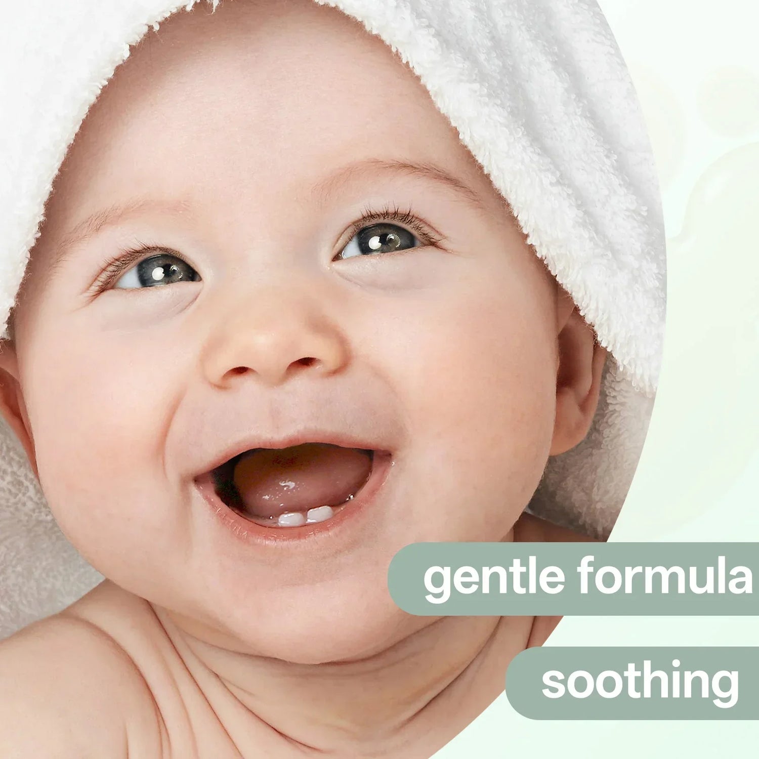 Baby Teething Relief Roller 10Ml - 100% Organic Tea Tree Oil & Vitamin E. Gentle Massage for Sensitive Gums, Suitable from 3M+.